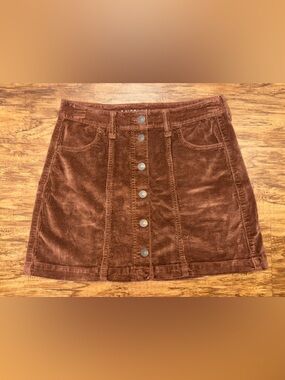 American Eagle Stretch Super Hi-Rise A-Line Skirt Size 4